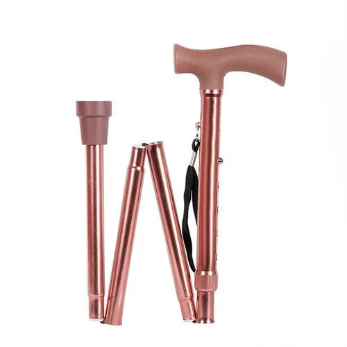 MCP Aluminum 4-Fold Height Adjustable Walking Stick