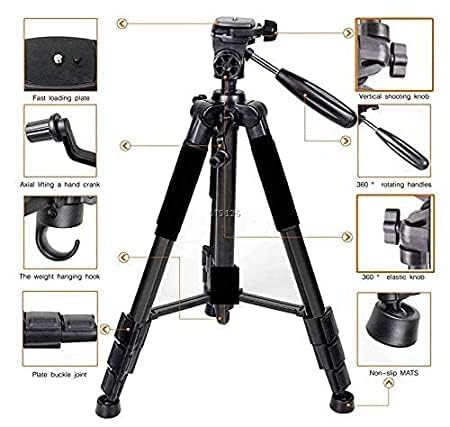 Professional 3388 Lightweight Camera Tripod Kit