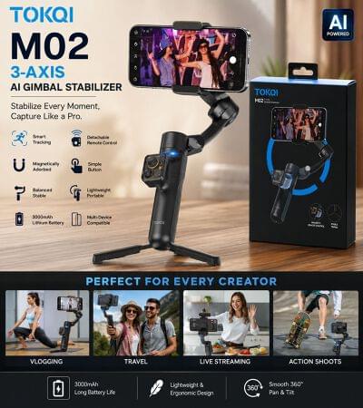 M02 AI Smart Tracking Gimbal