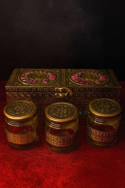 Mina Glass Jar Set - 3 Piece