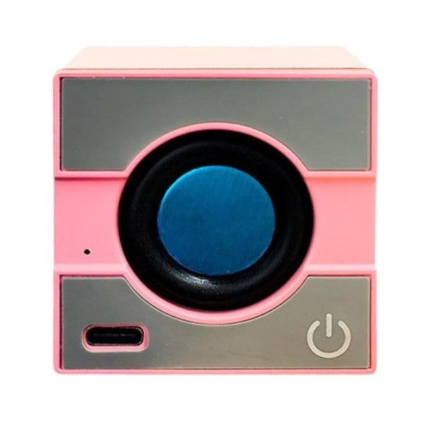 Mini 5W Wireless Bluetooth Mini Speaker with Loud Sound, 40mm Driver, Bluetooth V5.1 Strong Connectivity, Pocket Friendly Design (Pink)