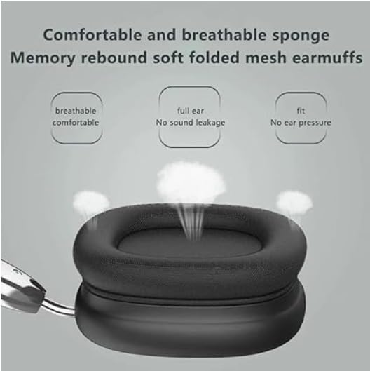 P9 Wireless Headphones – Bluetooth Over-Ear Headset with Deep Bass, HiFi Stereo Sound, Noise Isolation, Built-in Mic, Foldable Design, Rechargeable Wireless Headphones