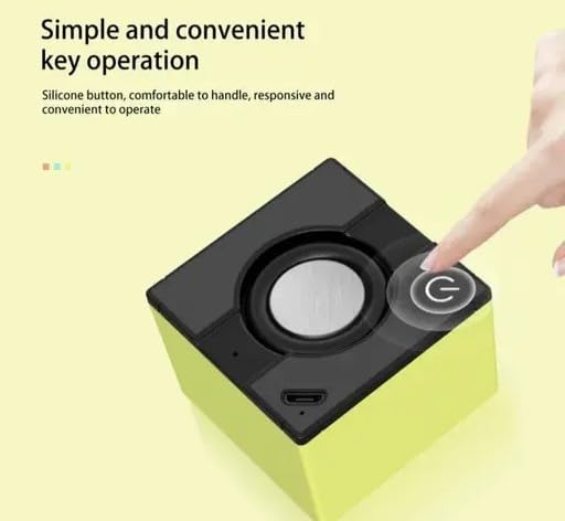 Mini 5W Wireless Bluetooth Mini Speaker with Loud Sound, 40mm Driver, Bluetooth V5.1 Strong Connectivity, Pocket Friendly Design (Pink)