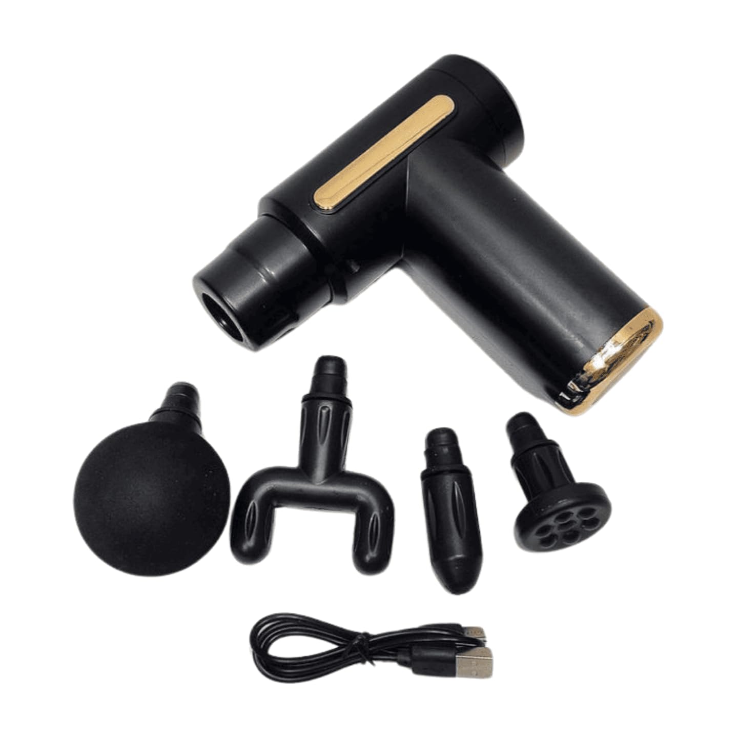 4in1 Facial Massage Gun, 6 Speed Levels