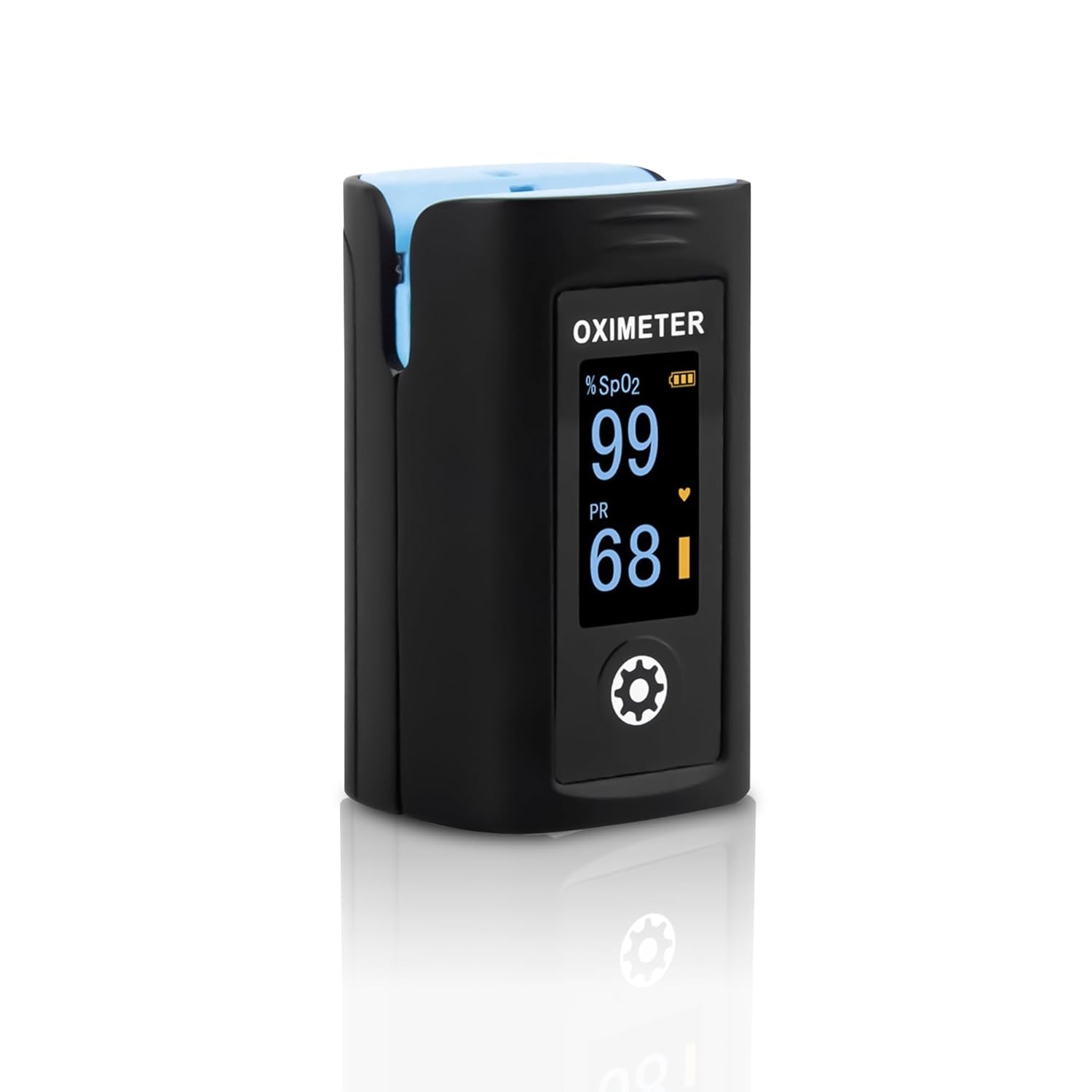 wewell Fingertip Pulse Oximeter SH-02Blood Oxygen Saturation and Heart Rate Monitor