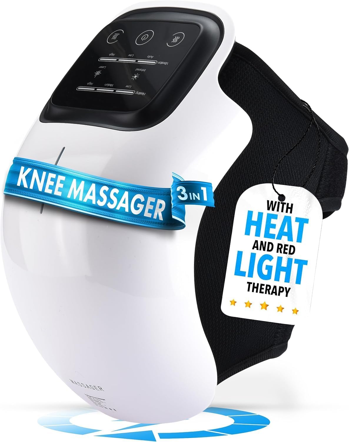 Knee Massager Joint Pain Relief, 3 Adjustable