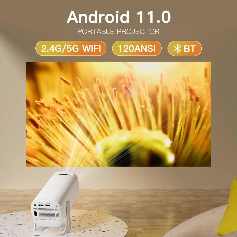 S40 Android Smart Projector with Full HD Resolution and Android System Support