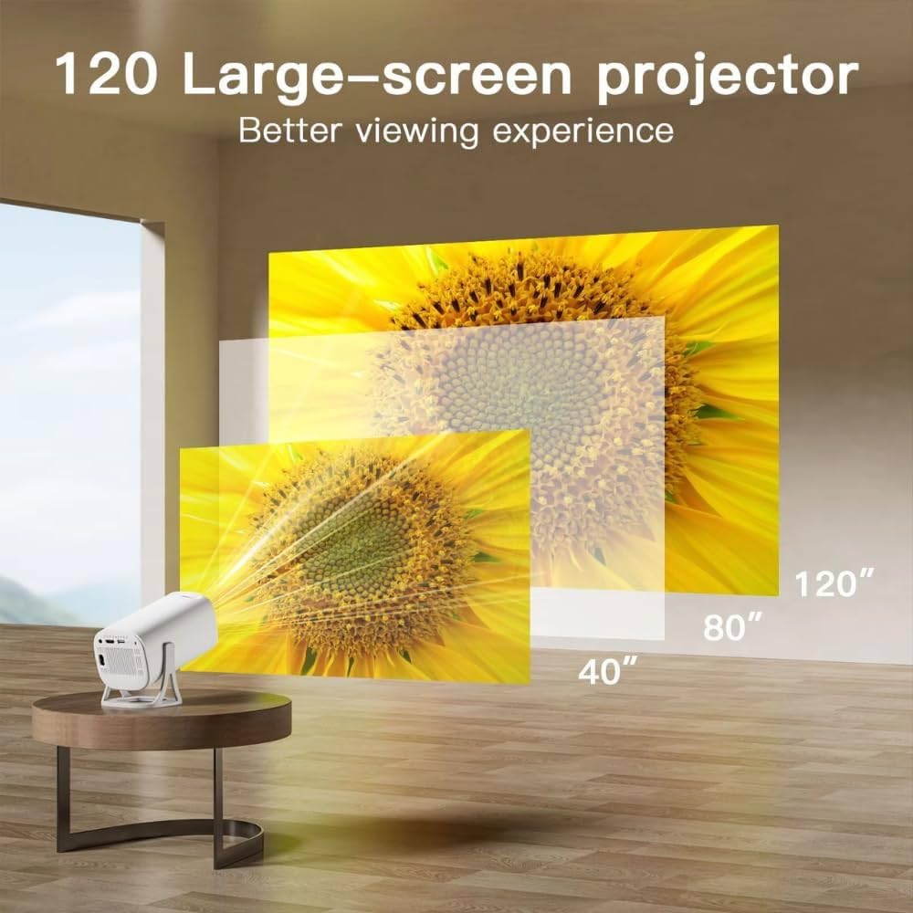S40 Android Smart Projector with Full HD Resolution and Android System Support