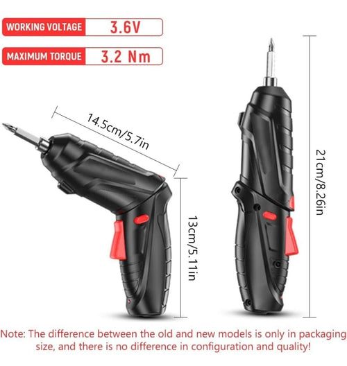 47 in 1 Electric Screwdriver| Cordless Drill Screwdriver Bits Set |Electric Portable Drill Driver Machine| Drill Screwdriver for Home Improvement| DIY Project