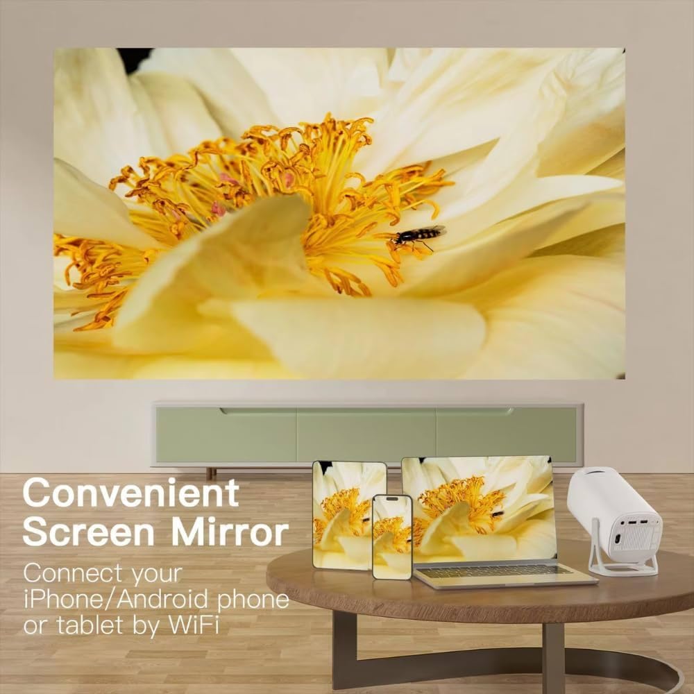 S40 Android Smart Projector with Full HD Resolution and Android System Support