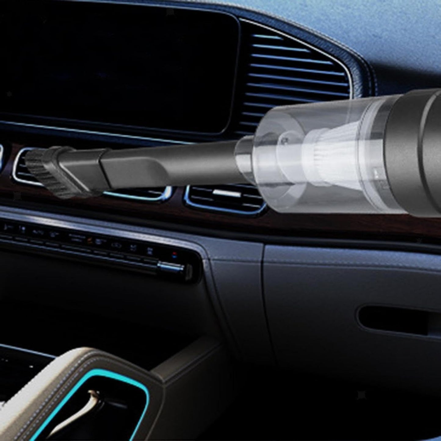 Powerful 3-in-1 Vacuum Cleaner for Car & Home – Compact, Cordless, Wet & Dry, Blower Function, Mini & Portable for Sofa, Dust, and Deep Cleaning