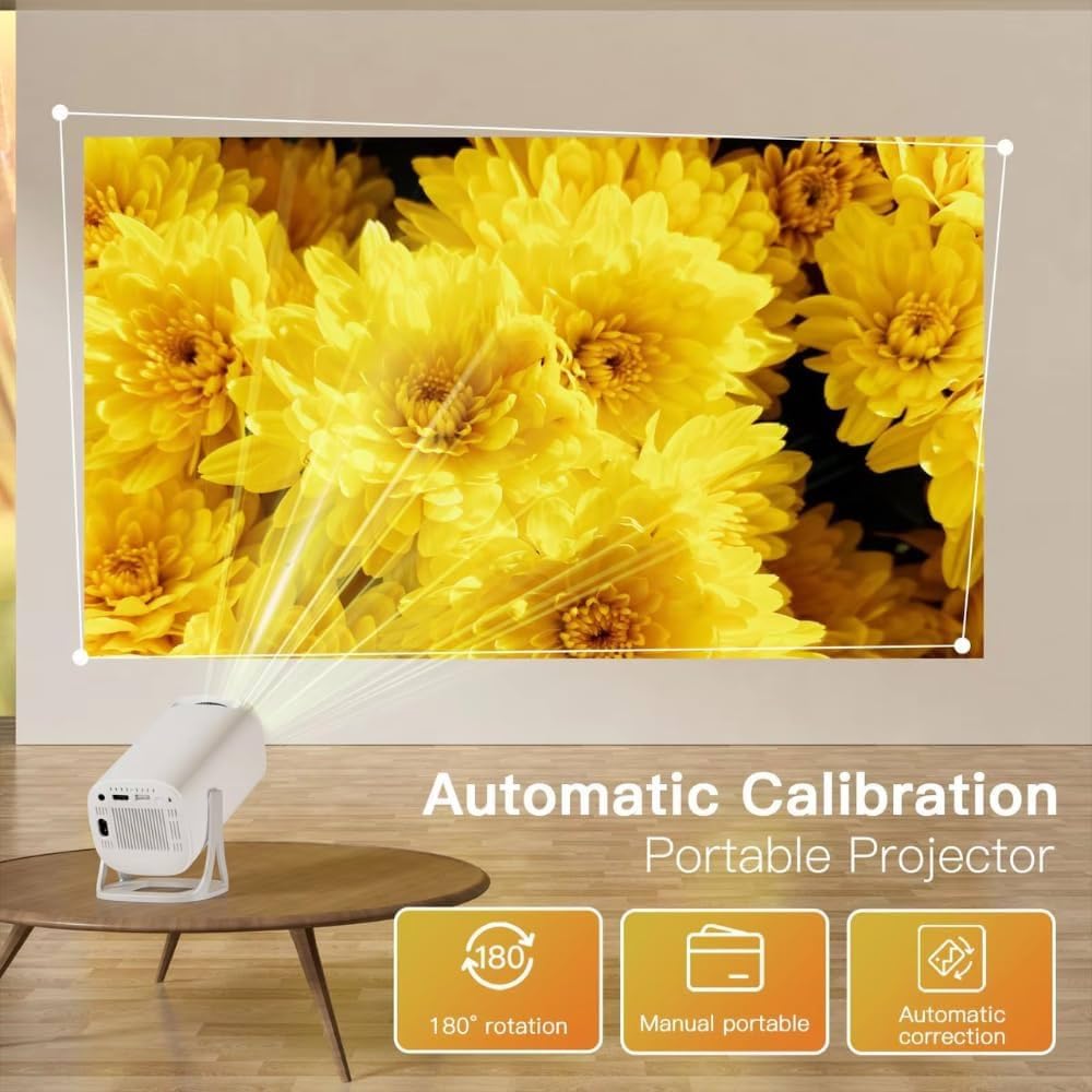 S40 Android Smart Projector with Full HD Resolution and Android System Support