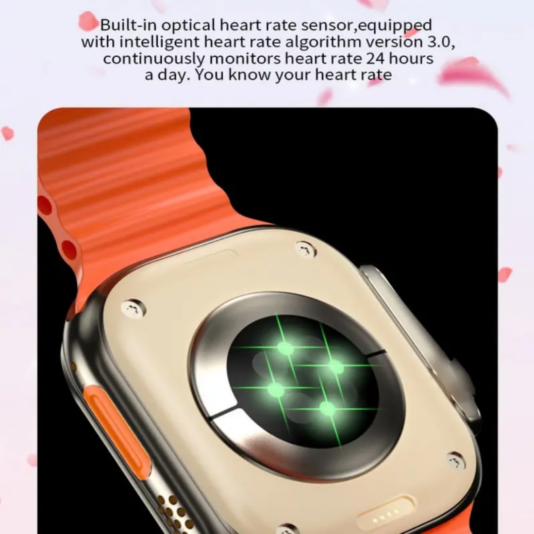 Harisha S8 Ultra 4G/5G SIM Support 2.08 Inch IPS Display Android Smartwatch 4GB RAM 64GB Storage (Colour Depand On Stock)