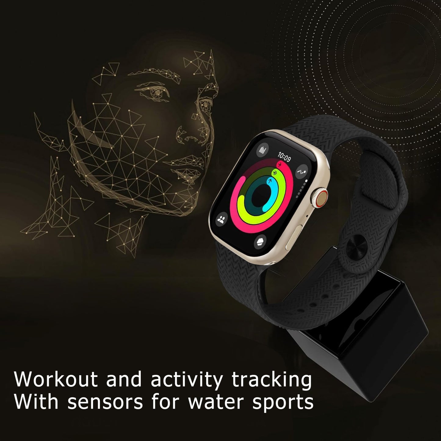 Series10 Bluetooth Calling Smartwatch for Kids, Girls, Boys & Women | Fitness & Heart Rate Tracker