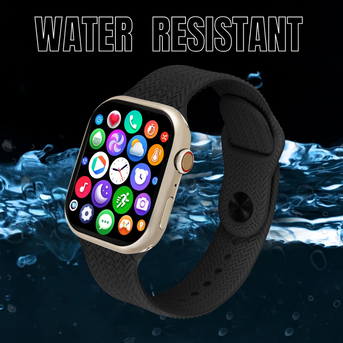 Series10 Bluetooth Calling Smartwatch for Kids, Girls, Boys & Women | Fitness & Heart Rate Tracker