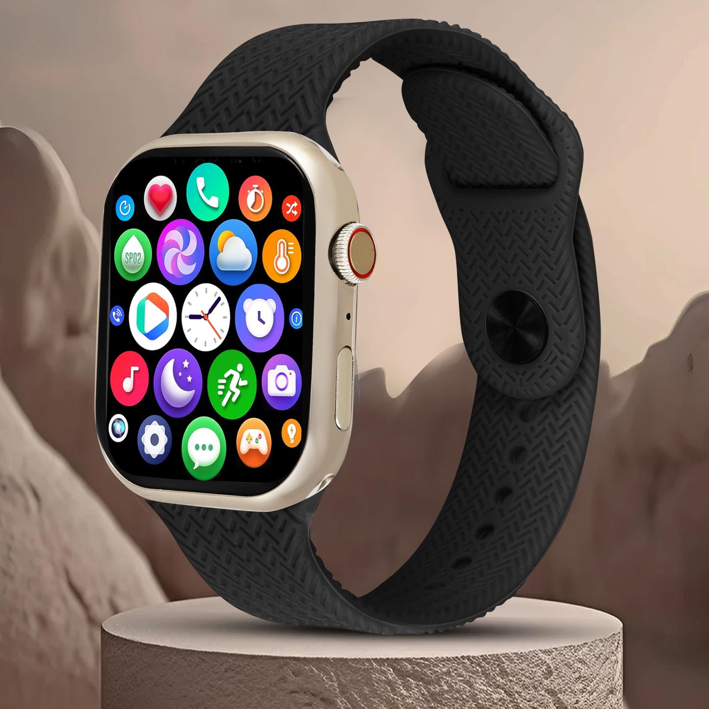 Series10 Bluetooth Calling Smartwatch for Kids, Girls, Boys & Women | Fitness & Heart Rate Tracker