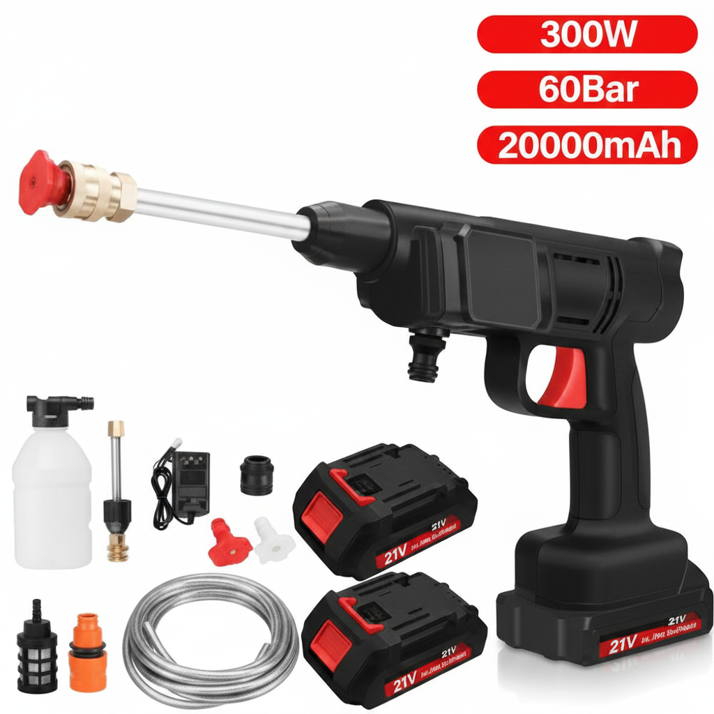 Portable car & Bike Washer, Compact Pressure Washer